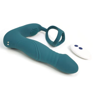 Teleskop Drahtlose Fernbedienung Sexspielzeug <span class=keywords><strong>Massage</strong></span> Männlich Anal Ring Stimulator Prostata Vibrator - Product Image 4