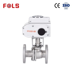 On/Off Type DN65 AC220V/110V/24V DC24V Flange Ball for Water OEM Stainless Steel 304 PTFE <b>Seal</b> ISO9001/CE - Product Image 6