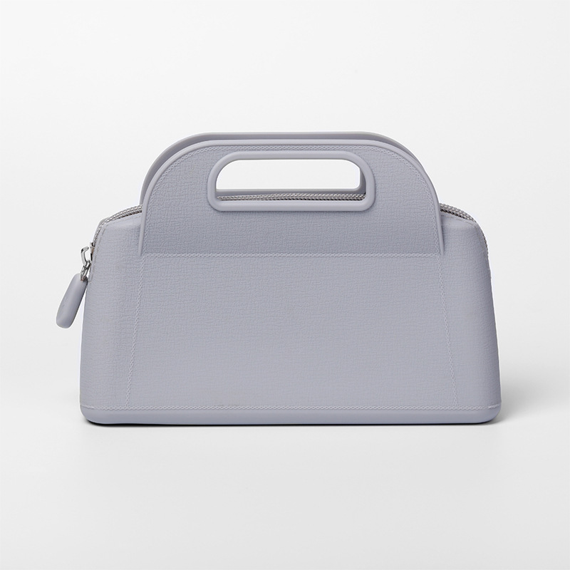 Small gray handbag