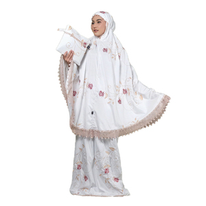 Women Muslim <b>Abaya</b> Prayer Dress Embroidered Telekung Hijab Robe Custom OEM ODM - Product Image 1