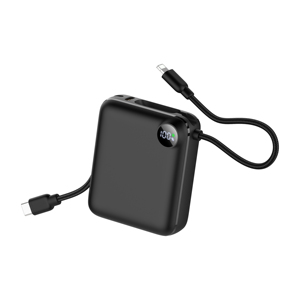 Nuevo Banco de Energía Inalámbrico 2026 C1057 de 10000mAh con Batería de Litio-Polímero, Carga Rápida de 20W, Cable Tipo-C y Carga para iPhone <span class=keywords><strong>LN</strong></span> - Product Image 1