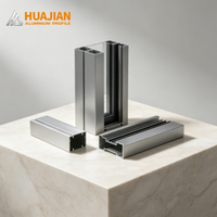 Profils en aluminium sur mesure pour fenêtres et portes avec isolation thermique haute performance et conception insonorisante pour bâtiments modernes