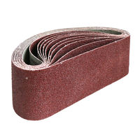 4 x 36 pouces (100*610mm) Bandes abrasives pour ponceuse à bande, grain 80 120 150 240 400, oxyde d'aluminium