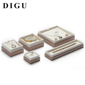 DIGU, venta al por mayor, creativo con cinta, caja de papel para embalaje de joyería, tapa de lujo y anillo Base, colgante, brazalete, regalo, <span class=keywords><strong>Boxa</strong></span> - Product Image 1