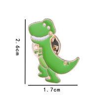 Broche personnalisée en métal tendance, motif dessin animé, impression UV, souvenirs mignons, 2,5-3,5 cm pour vêtements et sacs en toile