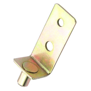 Furniture Hinge L Shaped Carbon Steel <b>Surface</b> Mount 6.0 Swivel Angle Door Hinge For Shoe Cabinet - Product Image 1