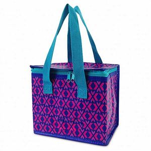 Sac isotherme personnalisé en aluminium pour la livraison de repas et boissons, sac de transport alimentaire et boisson en tissu PP tissé isolé - Product Image 2