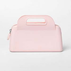 Bolsa de maquillaje de mano a la moda impermeable personalizada con cierre de cremallera fábrica al por mayor MINI bolsa de inodoro de almacenamiento de silicona - Product Image 3