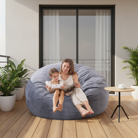 Canapé géant en forme de pouf compressé, fauteuil paresseux pour adulte, chaise longue d'extérieur, pouf, divano pour salon familial – Approvisionnement direct usine