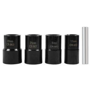 Jeu de 5 outils antidérapants de 1/2 pouce pour la réparation automobile, pour retirer les écrous, boulons, vis et fixations de pneus endommagés et rouillés - Product Image 2