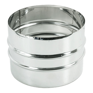 Tronchetto in Acciaio Inox Monoparete 150 mm Tubo a Parete Singola Diametro 150 mm - Product Image 1