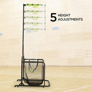 Peralatan latihan pengatur bola voli, jaring Setter voli dengan 2 Target ukuran 5 sudut - Product Image 2