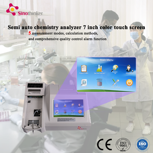 Sinothinker Halbautomatischer Chemie-Analysator Biochemie-Analysegerät Semi-Automatischer Veterinär-Biochemie-Analysator für Tierärzte - Product Image 3