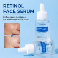 Ensemble de soins de la peau au rétinol en gros, 4 pièces, hydratant raffermissant avec des propriétés anti-âge et anti-acné, marque privée