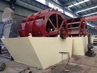 Turbine à eau de laveuse de sable à godet entièrement automatique pour équipement de séparation de gravier de sable de sol