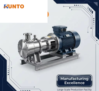 Pompa Homogenizer Emulsifier Multi-Tahap Inline High Shear dengan Rotor-Stator 316L, Mixer Listrik Tekanan Tinggi, Diffuser Aromaterapi