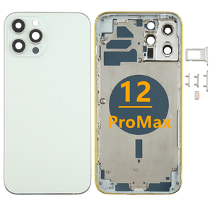 เคสโทรศัพท์มือถือกรอบกลางครอบหลังกระจกสำหรับ <span class=keywords><strong>iPhone</strong></span> <span class=keywords><strong>12</strong></span> <span class=keywords><strong>Pro</strong></span> Max - Product Image 2