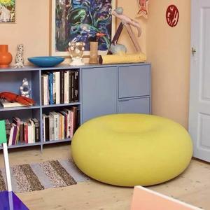 Sillón Puff en Forma de Donut, Diseño Redondo con Relleno Suave para Niños, Adultos y Ancianos, Asiento para Sala de Estar - Product Image 6