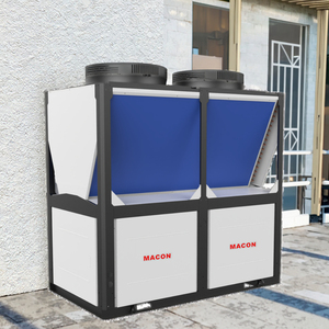 113KW <span class=keywords><strong>95</strong></span> ℃ EVI DC Inversor Alta temperatura Fuente de aire de dos etapas Bomba de calor Calentador de agua Alimentado por energía eléctrica para calentar agua caliente - Product Image 5