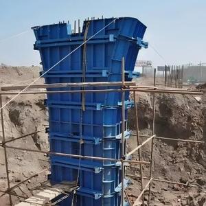 Système de coffrage en acier pour structures en <span class=keywords><strong>béton</strong></span>, coffrage modulaire en panneaux d'acier avec installation facile - Product Image 2