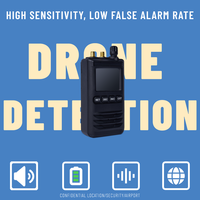 Système de détection de drone UAV portable Système de détection de défense par drone Détecteur de drone portable étanche Système anti-sécurité FPV
