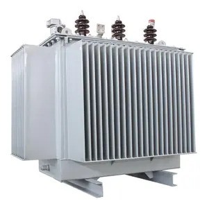 S11 yağa batırılmış dağıtım transformatörü 100kva 3 fazlı güç transformatörleri yağı