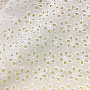 Tessuto da Tappezzeria CRF0576 Personalizzato a Prezzo all'Ingrosso in <span class=keywords><strong>Pizzo</strong></span> Ricamato a Rete con Occhielli <span class=keywords><strong>e</strong></span> Fiori Piccoli di Cotone <span class=keywords><strong>e</strong></span> <span class=keywords><strong>Lino</strong></span> 100% - Product Image 3