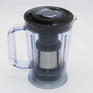 Layanan Pencetakan Harga Pabrik Cetakan Bagian Mesin Kopi Kustom PC Transparan Sebagai Botol Air Blender Plastik