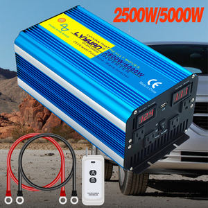Onduleur <span class=keywords><strong>Lvyuan</strong></span> 2000w <span class=keywords><strong>1000w</strong></span> 24v DC à 110v 220v 12v onduleur onde sinusoïdale pure pour système d'alimentation solaire - Product Image 2