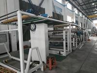 Machine de stratification de colle d'huile de point de colle/adhésif de tissu.