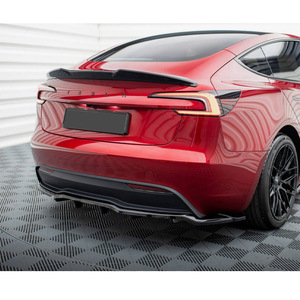 Tesla Model 3 <span class=keywords><strong>Post</strong></span>-Restyle Hecklippen-Modifikation Diffusor Spoiler für <span class=keywords><strong>OLIVER</strong></span> 2023 - Product Image 2