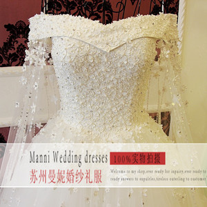 Robes de mariée 2023, nouvelle collection, vente en gros pour le commerce extérieur, style européen et américain, dentelle et fleurs, pour mariée. - Product Image 6