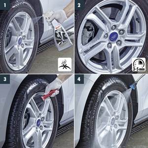 Nettoyant pour jantes de roues le plus vendu, 1 litre, formule puissante pour la poussière de frein et la saleté sur les jantes en alliage - Product Image 4