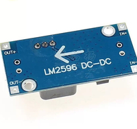 Modul Konverter Buck AIsmartlink LM2596 Step Down, Catu Daya Output DIP 1.25V-30V 3A