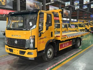 Sinotruck Howo, Camión de Remolque Nuevo de 3 y 5 Toneladas, <span class=keywords><strong>Plataforma</strong></span> Plana, Grúa Montada para Rescate de Emergencia - Product Image 4