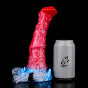 NNSX Ejaculation <b>Dildo</b> Inflatable Silicone Penis Fantasy alien <b>Dildo</b> Female Masturbator Thick Squirting Wholesale Adult Sex Toys - Product Image 5