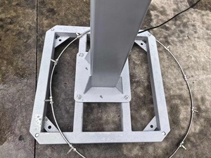 Ventilateur à poteau géant avec brumisateur, moteur PMSM de 3,7 m (12 pieds), personnalisé pour le Moyen-Orient - Product Image 5