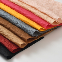 Papier de soie froissé à la main pour emballage floral, papier de doublure texturé, emballage volumineux pour bouquets, fournitures pour fleuristes, vente en gros