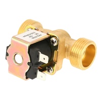 Vanne solénoïde électrique en laiton normalement fermée G3/4 DC12V 24V AC 110V 220V pour l'eau, vanne électrique FPD-270A