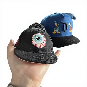 Cappelli Mini Ultra Piccoli Personalizzati, Serie Nera Hip-Hop con Visiera Piatta, Cappelli di Moda Street Style, Facili da Abbinare - Product Image 3