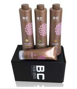 Crema per Trattamento Capelli alla Cheratina Brasiliana BC di Alta Qualità per Uso Professionale, per Capelli Naturalmente Lisci e Diritti con Infusione di Cheratina - Product Image 3
