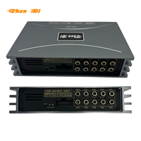 Amplificateur DSP stéréo pour voiture 6 en 8 sorties avec 31 EQ Band Tuning Andrond APP Equalizer Class AB Car DSP Amplifier