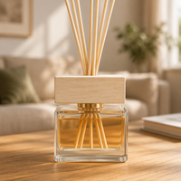 Couvercle de diffuseur d'aromathérapie en bois massif personnalisé, bouchon en bois pour bouteille d'huile parfumée personnalisée, accessoires écologiques pour la fragrance d'intérieur