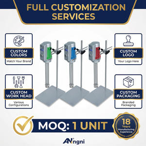 Machine à homogénéiser le lait AD500S-H, émulsifiant dispersant à cisaillement élevé en acier inoxydable SS316, utilisé pour l'homogénéisation et le mélange - Product Image 3