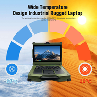 Portátil Robusto con Pantalla Táctil de 17.3 Pulgadas, Aleación de Aluminio, AMD Quad Core, Red 4G para Trabajo de Campo Industrial
