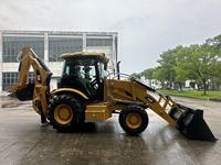 100% Siap Pakai Dengan Harga Terjangkau, Kualitas Tinggi Traktor Backhoe Loader 4 Roda Penggerak Merek Terkenal CAT CAT420F Tersedia Dalam Stok Untuk Dijual