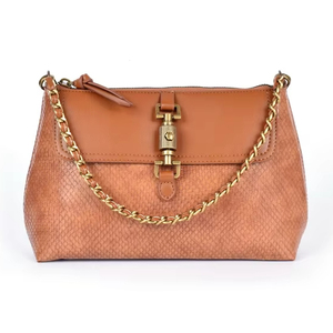 2026 Custom Handbag Designer Wholesale Manufacturer'<strong>s</strong> PU <strong>Leather</strong> Crossbody <strong>Shoulder</strong> <strong>Bag</strong> for <strong>Women</strong> Lock Chain Rivet Autumn Winter - Product Image 2