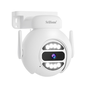Für SriHome 8CH 5MP WiFi-Überwachungs kamerasystem mit 10,1-Zoll-Touchscreen Zwei-Wege-Audio-und Nachtsicht-CMOS-Sensor-CCTV-<span class=keywords><strong>System</strong></span> - Product Image 1