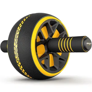 Тренировочное колесо для мышц живота, домашнее фитнес-оборудование для мужчин и женщин, упражнения для уменьшения живота, для ролика, колесо для пресса - Product Image 6