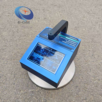 Densimètre électromagnétique non nucléaire pour asphalte, haute précision, écran tactile EDG, mesure de la densité du revêtement routier, compensation de température